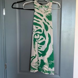 Amanda Uprichard silk tiger print dress
